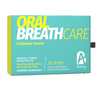 Oral breath care strips