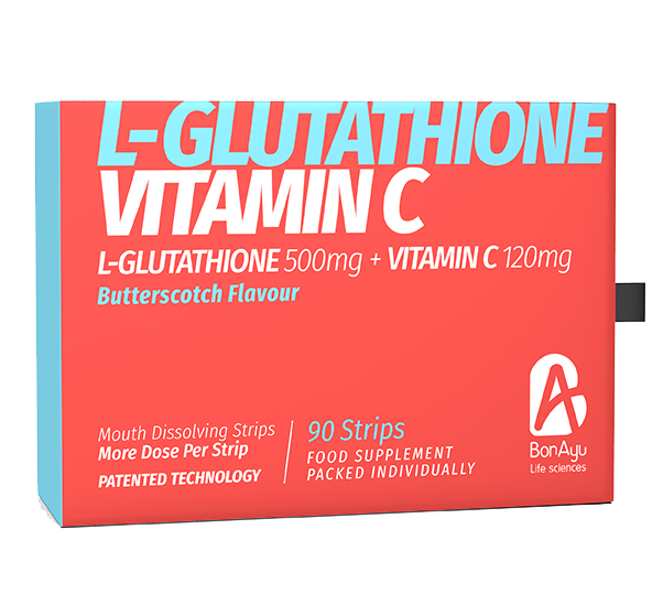 L Glutathione + Vitamin C Strips bonayu 