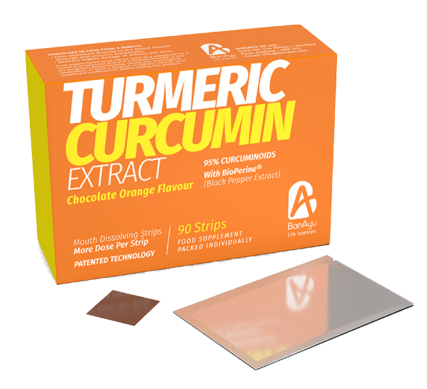 Turmeric Curcumin extract Strips bonayu 
